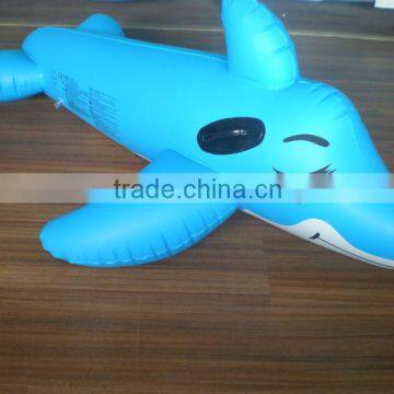 Inflatable dolphin water rider for kids