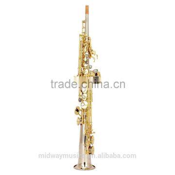 MSS-1000T cupronickel intigrated body soprano sax/saxophone