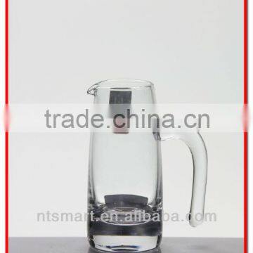 big volume clear glass wine pitcher