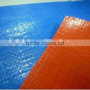 blue and orange 135gsm tent tarpaulin&polypropylene waterproof tarpaulin