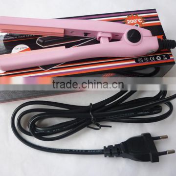 new style top quality Mini iron personalized hair straightener hair flat iron