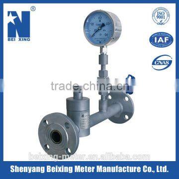 Beixing meter multi-hole orifice low torsion control valve gas flow meter