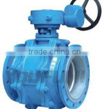 PFA Lined 3-piece Ball Valve low pressure