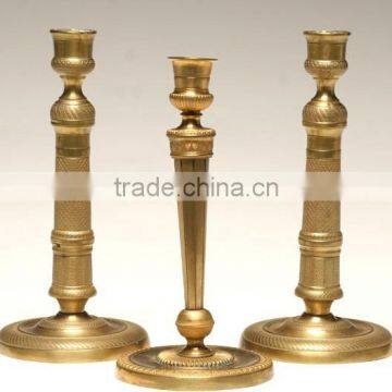 Brass Candlesticks Brass Candle Holders Brass Polished Finish 121