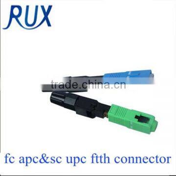 Supply single mode plastic fiber optic sc fast connector