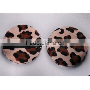 Leopard printing flocking sponge