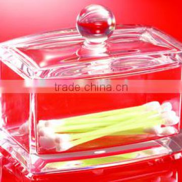 acrylic Cotton swabs holder