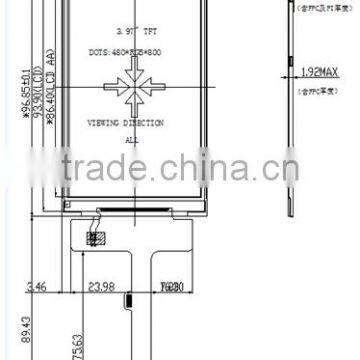 TFT LCD Manufacturer China Transparent Lcd Module With ILI9806E IC photo-6