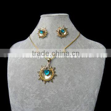 fashion jewelry set,african beads jewelry set,18k gold plated jewelry set