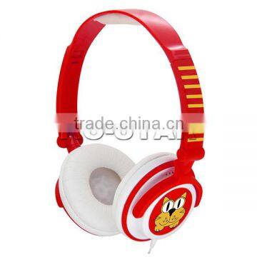 Ajustable children headphone 3.5mm jack headphone headset 85dB