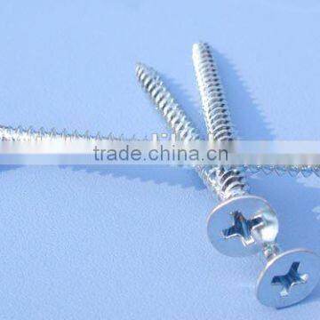 countersunk stainless steel wood screw with high quality