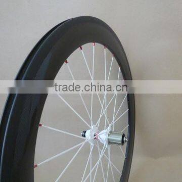 Ruote Carbonio Road Carbon Clincher Wheelset 50mm Deep 23mm Wide Bicycle Wheelset photo-3