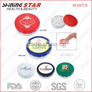 2015 hot selling ClicClac tin with strong mints