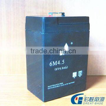 wholesale sla battery 6v 4ah maintenance free lead acid battery 6v ups battery