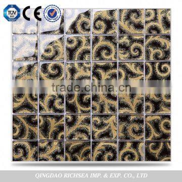 Best Price Customized Bathroom Walls Glass Mosaic