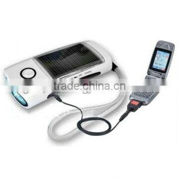 Solar Flashlight Radio power bank