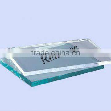 6mm low iron clear float glass