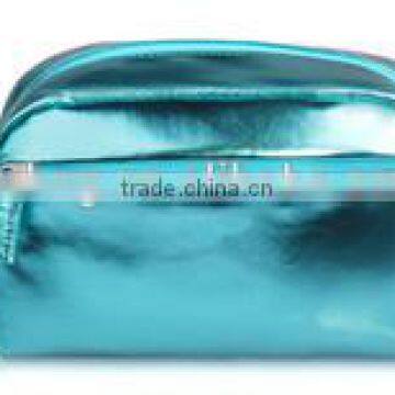 Stylish PU leather women cosmetic bag