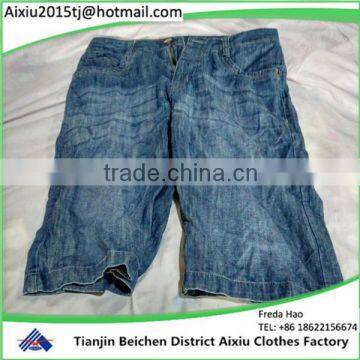 used clothing wholesale /second hand clothing men/lady short deep color pants in bales