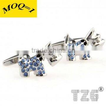 TZG04935 Stainless Steel Cuff Link Animal Cufflink