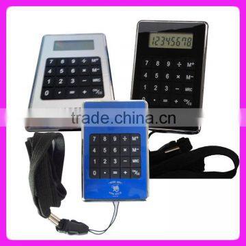 Mini slim card solar power pocket calculator,Rope calculator