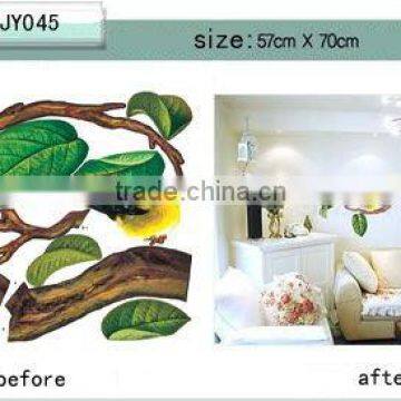 PRINTED DIY WATER PROOF PVC wall sticker