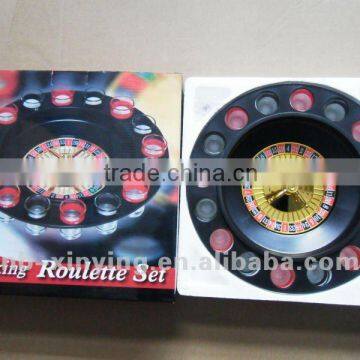 Hot selling drinking roulette wheel set