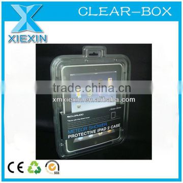 pvc clear packaging box for ipad case