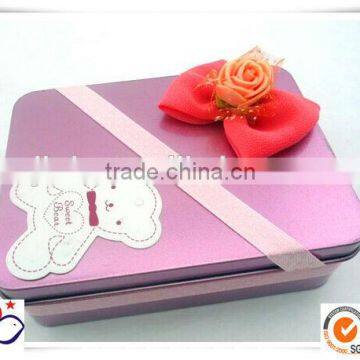 new product wedding box/metal box/christmas tin box