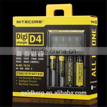 Nitecore d4 charger battery charger IMR/li-ion/LiFePO4batery charger