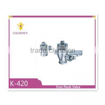 High quality low price foot flush valve