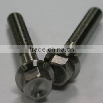 GR5 Ti6al4v titanium hexagon socket head shoulder screws by drawing