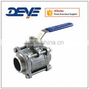 Ball Valves With Three-Piece Body NPT/BSP ENDS 1000WOG/2000WOG Stainless Steel /Carbon Steel Quality Choice photo-6