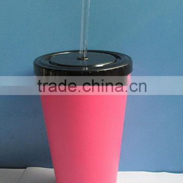 Fashion most popular plastic mug cup bulk cup