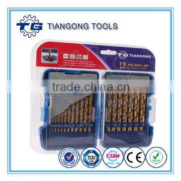 HSS 19pcs cobalt drill set