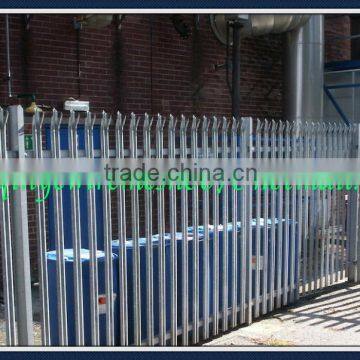 Steel Angle Rails Palisade fencing