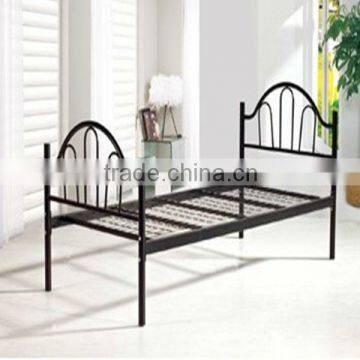 steel mesh wire frame single bed for living room furniture