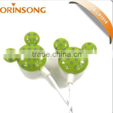 custom logo printed earphones and ear buds for promotion gifts