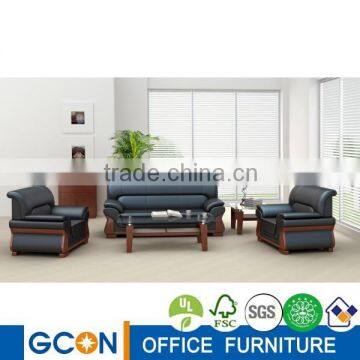 sofa/ lether or PU office sofa group with end tables