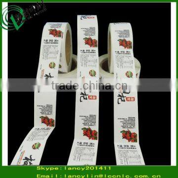 Block brown sugar Goji Private labels energy drinks stickers