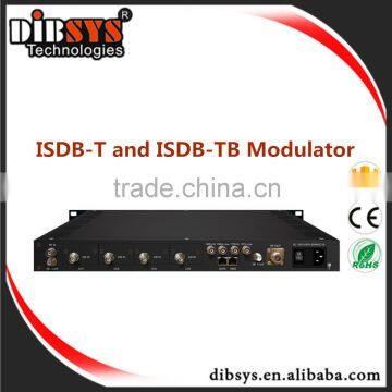professional isdb-t modulator with isdb-t antenna and isdb-t transmitter