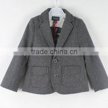 Europe Style hot sell children's fashion thicken wool suit jacket