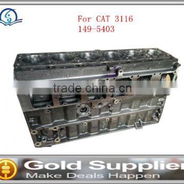 Lowest price & high quality CAT3116 Cylinder block for CAT 3116 149-5403