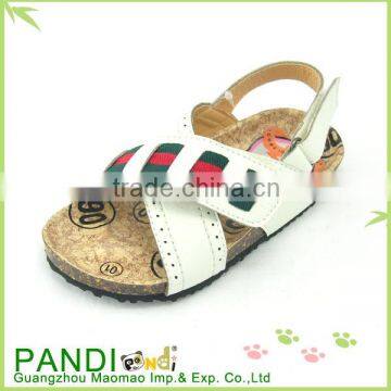 2015 Latest design soft sole flat boy casual sandal