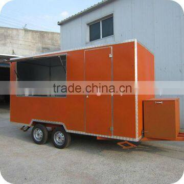 2013 Customized Mall Food Kiosk Design for Food ,Coffee, Bubble Tea and Potato XR-FV400 A