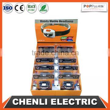 Poppas T16 2+1 Red Smd Led 3AAA Battery Operated Waterproof Outdoor Camping Running Walking Headlight photo-6