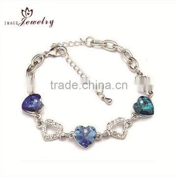 High quality Handmade DIY Charm Bracelet,Crystal Fashion Bracelet 2014