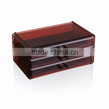 QFY-3114 PS 3 Drawers Devide Storage Box for Cosmetic Make up photo-2