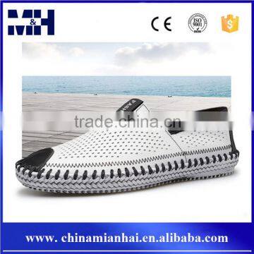 Fashion Casual Genuine Leather Moccasin Summer Shoes Men