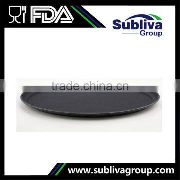Wholesale 18 Inch Non Slip Round Plastic Bar Tray